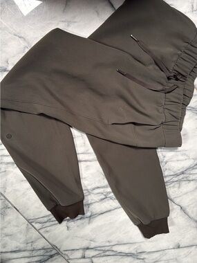 lululemon athletica Olive Green Track Joggers